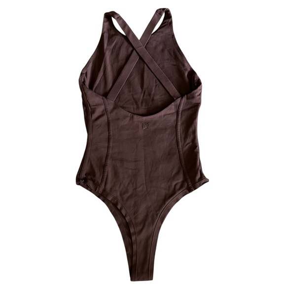 Meshki | Brown Corset Bodysuit - Picture 7 of 10